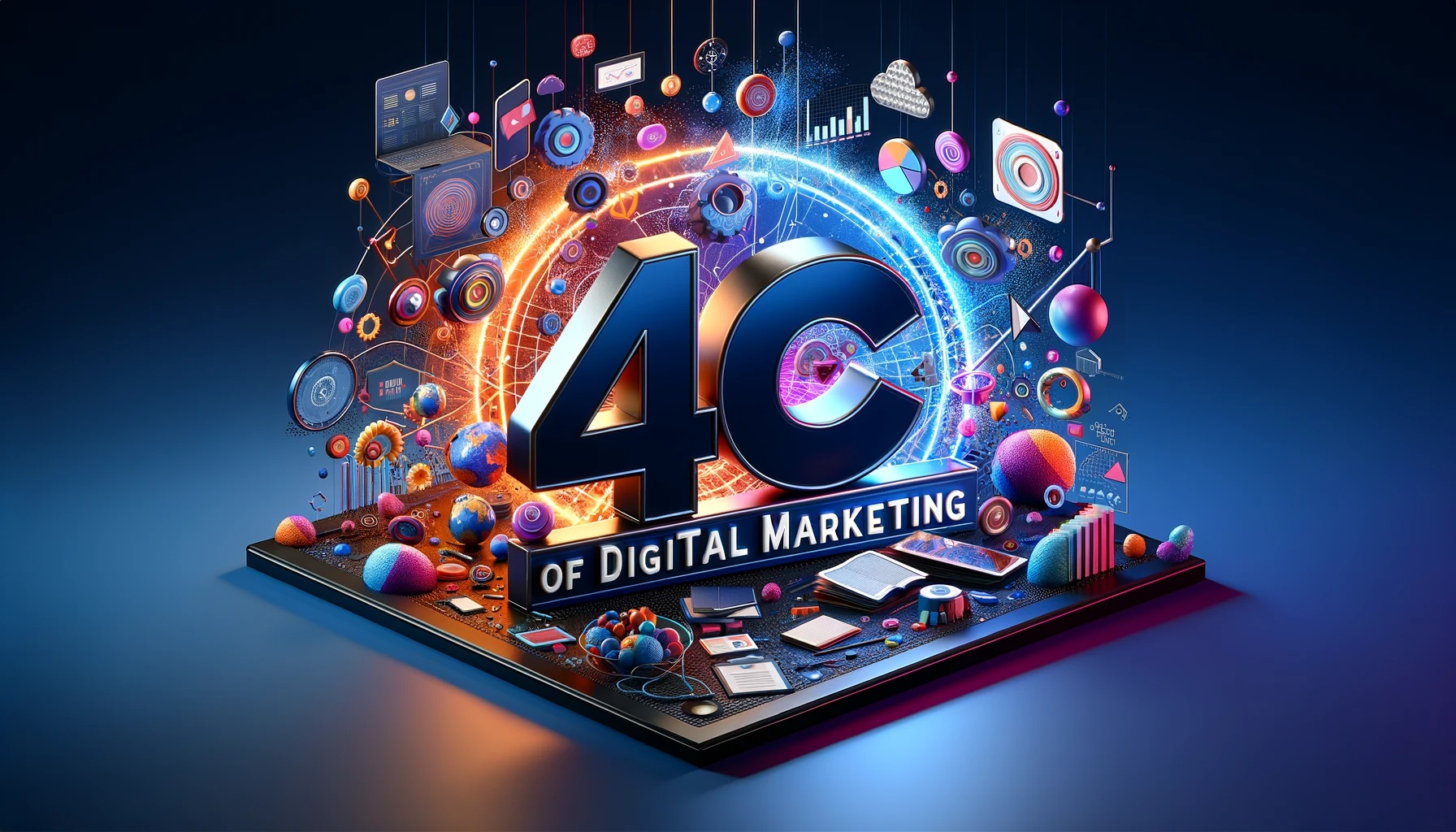 Unveiling the 4C of Digital Marketing Success for Businesses - Strategies & Techniques