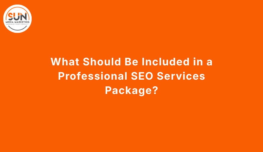 What Should Be Included in a Professional SEO Services Package